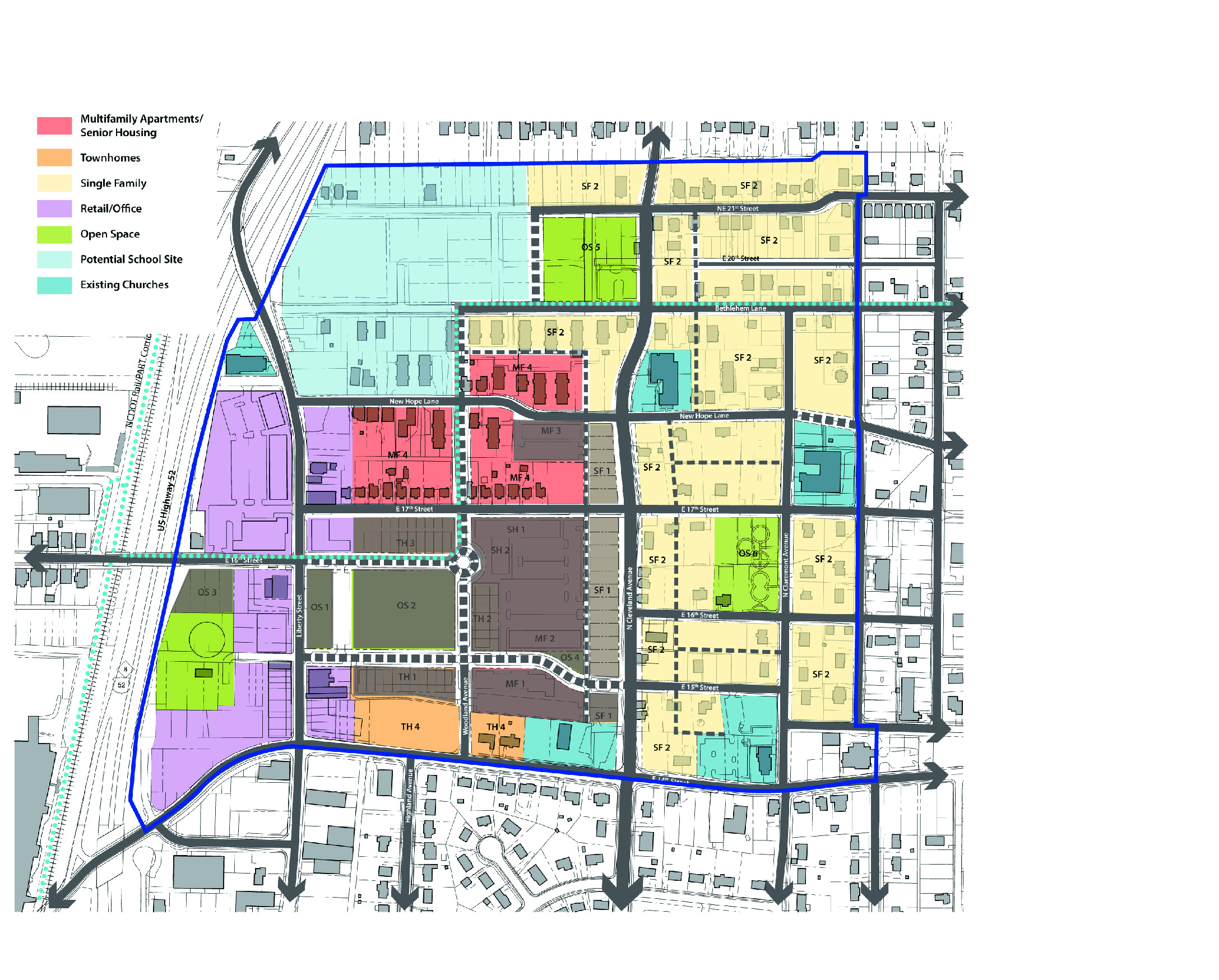 Site Plan & Elevations | Transforming the Cleveland Ave Neighborhood